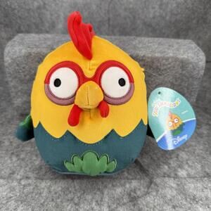 Jazwares Disney Squishmallows Heihei 8” Soft Moana Plush NWT 571
